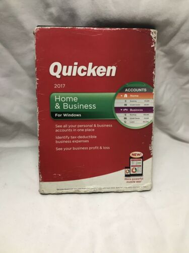 New Quicken For Home & Business 2017 Full Version