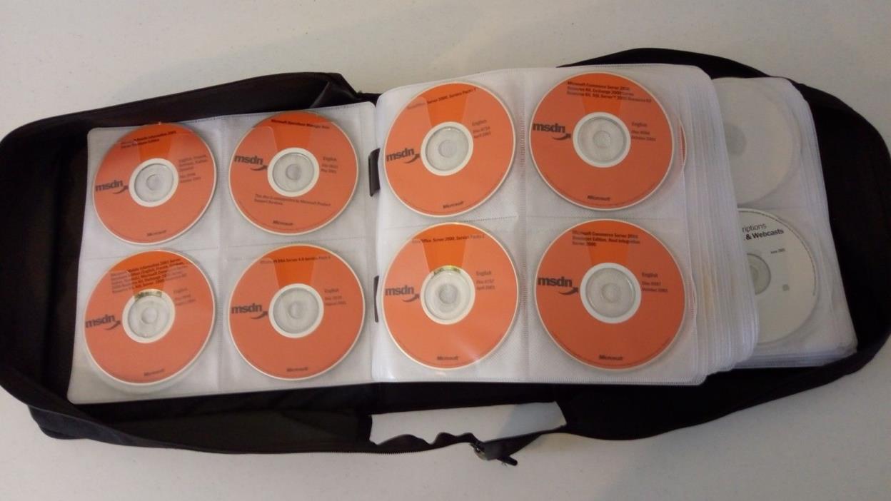 MSDN Misc Software Lot - Windows 2000, VisualFox Pro 7 & 8, Studio.net w/ Keys