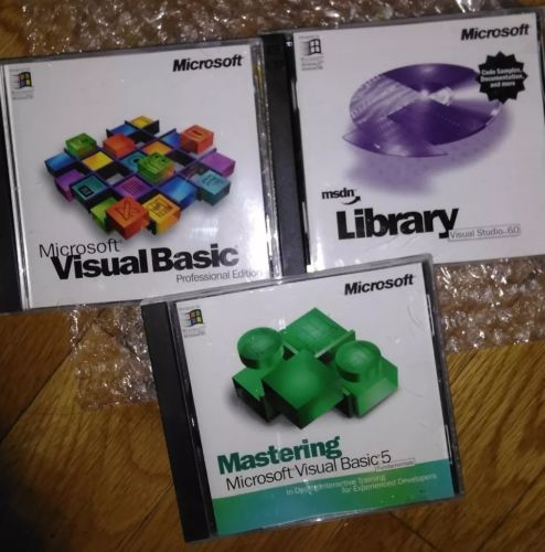 Microsoft Visual Basic Professional w MSDN Library Visual Studio 6.0 & Training