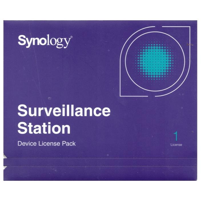 Synology IP Camera 1-License Pack Kit for Surveillance Station - All-Bays NAS