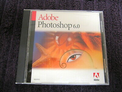 Adobe Photoshop 6.0 for Macintosh - Genuine - P/N # 90024761 Plus Elements