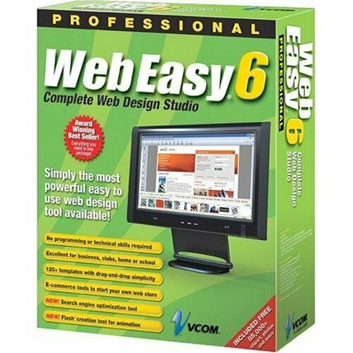 Vcom Professional Web Easy 6 Complete Web Design Studio  -13