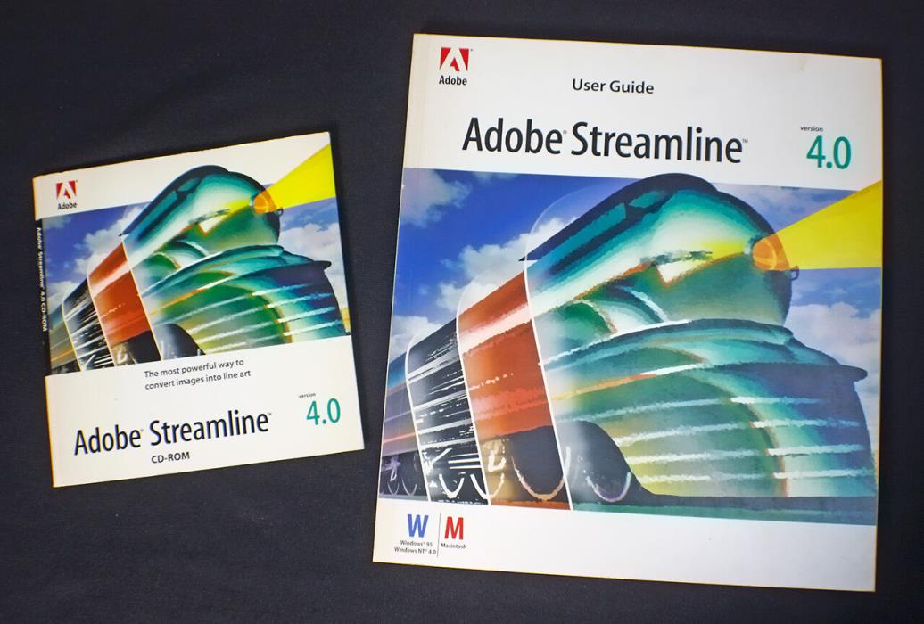 ADOBE STREAMLINE 4.0 FOR MAC CD & USER GUIDE