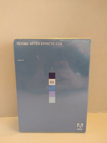 Adobe After Effects CS4 for Mac 65009963 OS X NOS SEALED