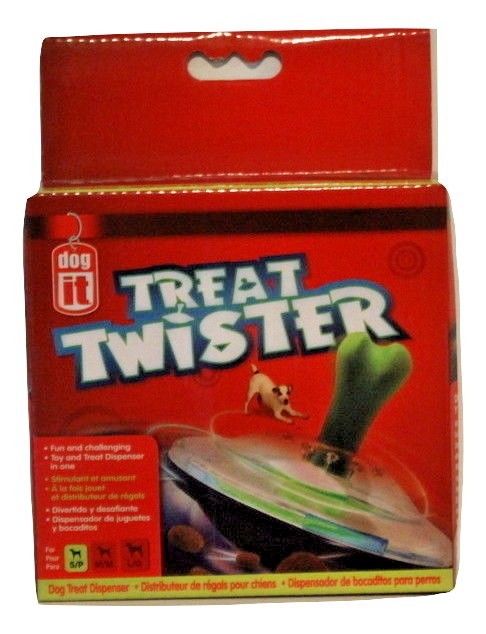 DOG IT Treat Twister Dog: Toy and Treat Dispenser - fun and challenging