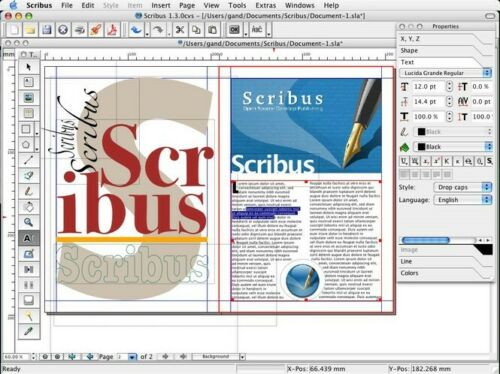 Scribus (Professional Desktop Publishing Software) for Windows