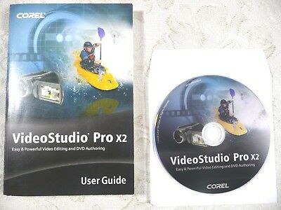 Corel VideoStudio Pro X2 Graphic Software Web Desktop Publishing Video Editing