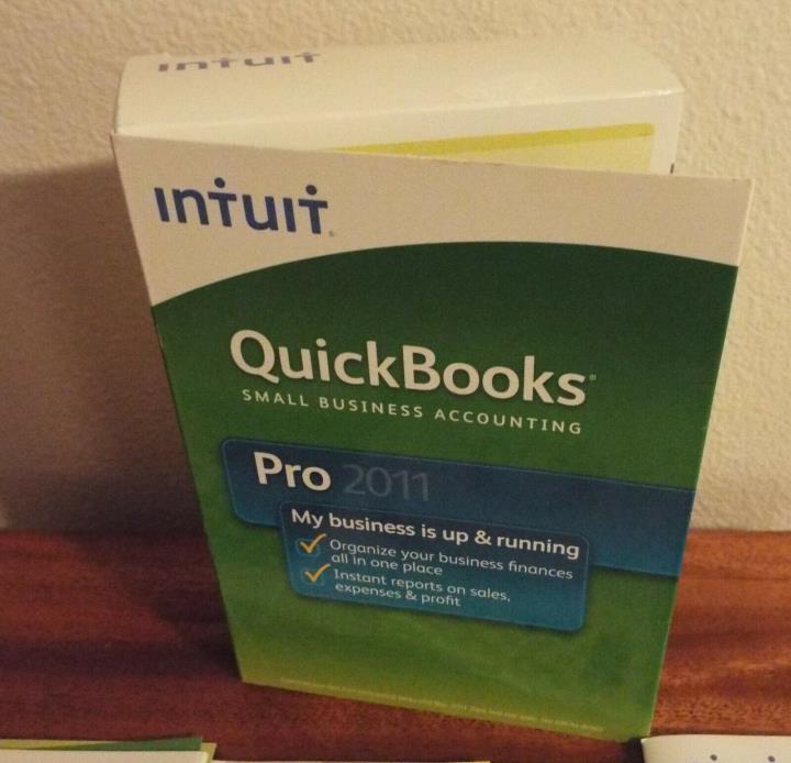 INTUIT QUICKBOOKS PRO 2011 FOR WINDOWS FULL RETAIL VERSION