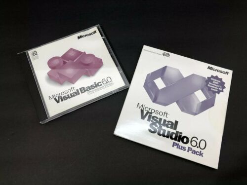 Microsoft Visual Basic 6 6.0 Professional Full Version & Studio Plus Pack 6.0