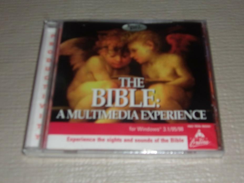 The Bible: A Multimedia Experience PC CD-Rom for Win 3.1/95.98