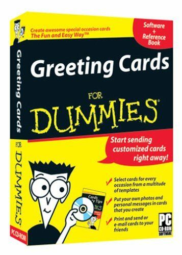 Greeting Cards for Dummies (PC, 2004) *New*