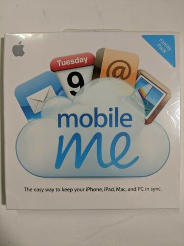 *Rare* Apple MobileMe Family Pack MC661Z/A (New in the Wrapper)