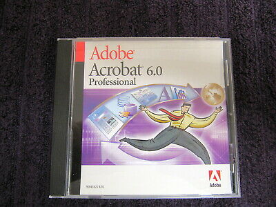 Adobe Acrobat 6.0 Professional for Macintosh - Genuine - P/N# 90043427