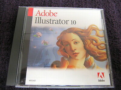 Adobe Illustrator 10 for Macintosh - Genuine CD - P/N# 90032658