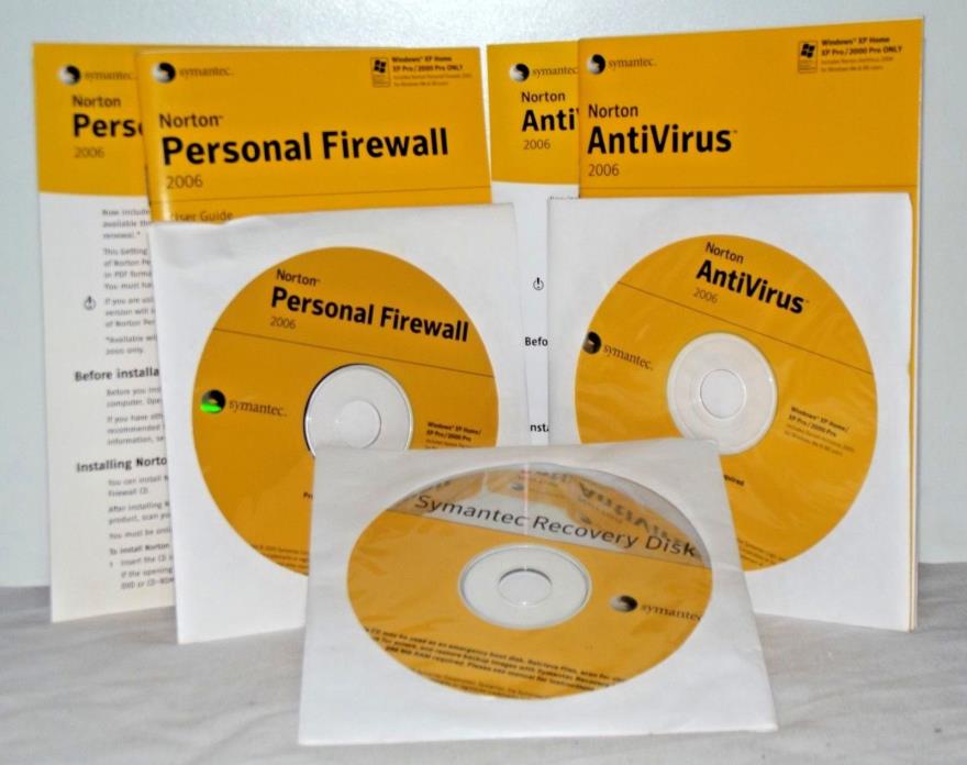 Norton AntiVirus - With Personal Firewall + Symantec Recovery Disk - Anti Virus