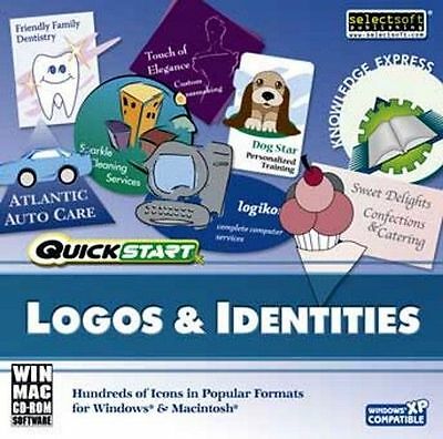 QuickStart Media Logos & Identities Icons PC Windows XP Vista 7 Sealed New
