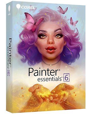 Corel Painter Essentials 6 Mac/Windows Digital Art Suite Free Shipping!