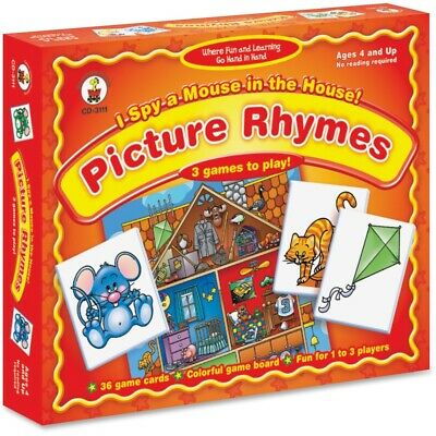 Carson-Dellosa I Spy a Mouse in the House Matching Game - Matching - 1 to 3
