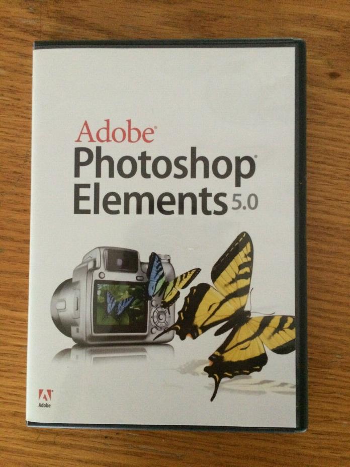 Adobe Photoshop Elements 5 PC Software