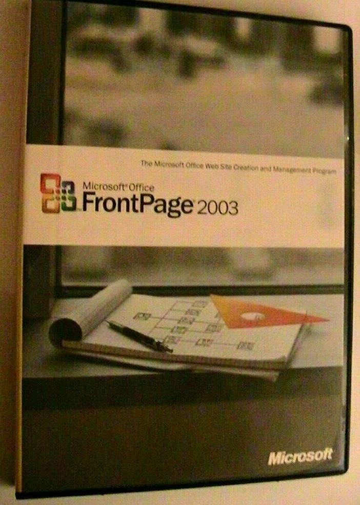 Microsoft Office FrontPage 2003 for Windows Full Version + Product Key