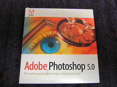 Adobe Photoshop 5.0 for Macintosh - Genuine - P/N # 90011342