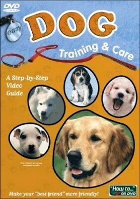 Easy Dog Training & Care Step By Step Video Guide DVD Sealed New