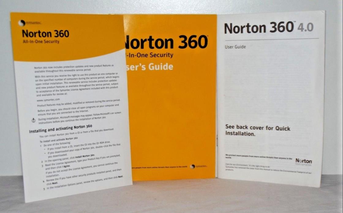 Norton 360 Premier 4.0 (1) 1 Y 5 PC + (1) 1 Y 3 PCs + (2) 1 y 1 PC Full Version