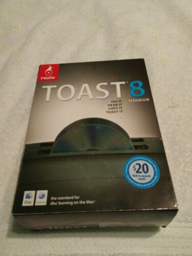Roxio Toast 8 Titanium for MAC - 231000 Edition