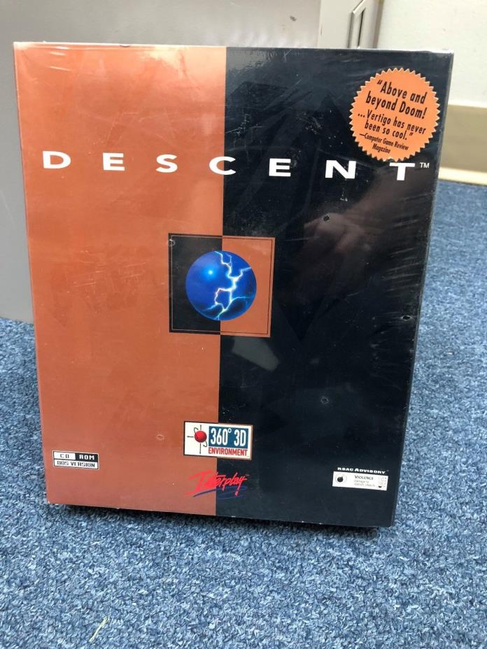 DESCENT & PC GAME FOR WINDOWS BRAND NEW