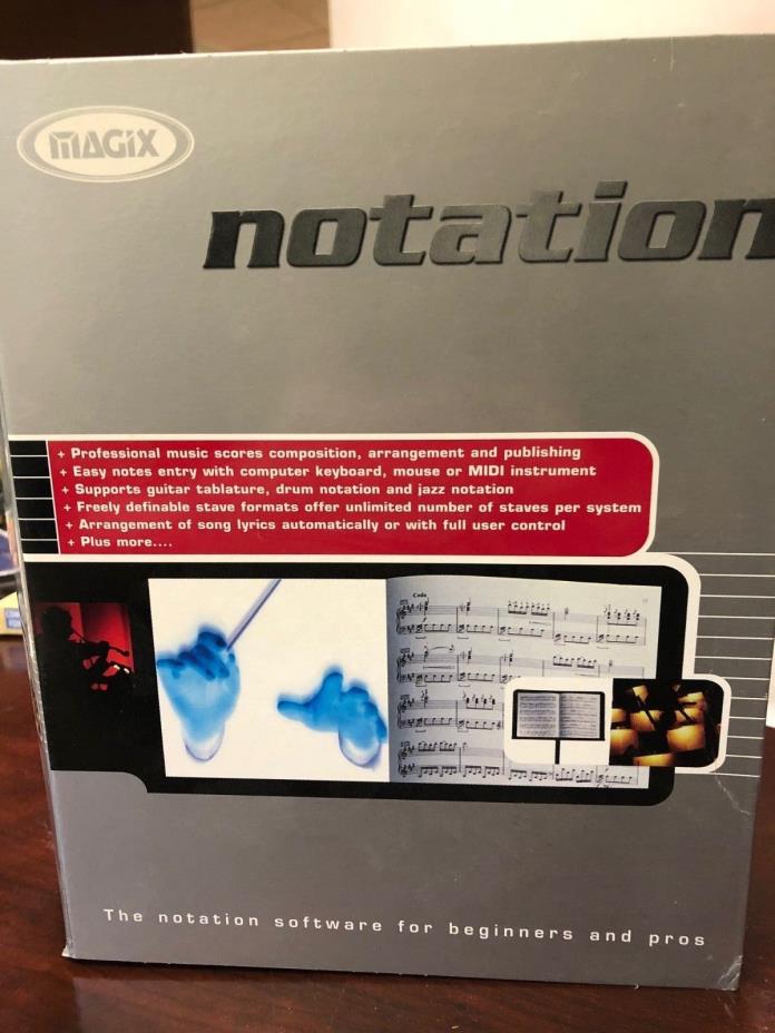 Vintage Magix Notation Software CD for Windows 95 & 98