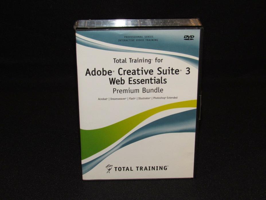 Total Training for Adobe Creative Suite 3 Premium Bundle DVD Set