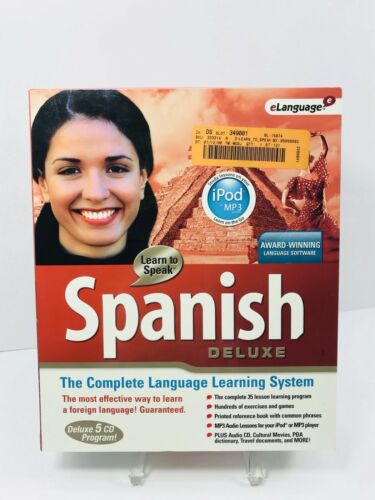 New Elanguage Learn to Speak Spanish 9 Deluxe
