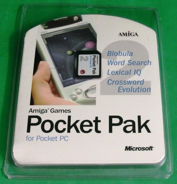 Microsoft Amiga Games Pocket Pak 2 for Pocket PC 2002 & ARM Based Pocket PC 2000
