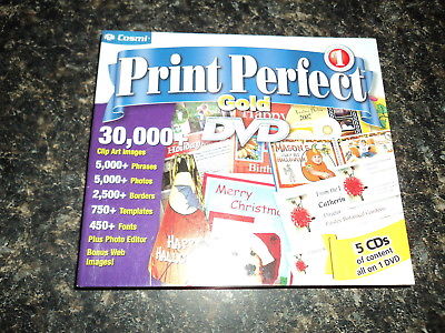 Cosmi Print Perfect Gold on DVD