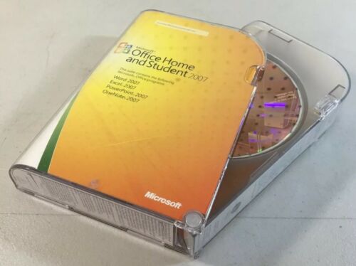 Microsoft Office Home and Student 2007 GENUINE 79G-00007 Full Install Win 7/8/10