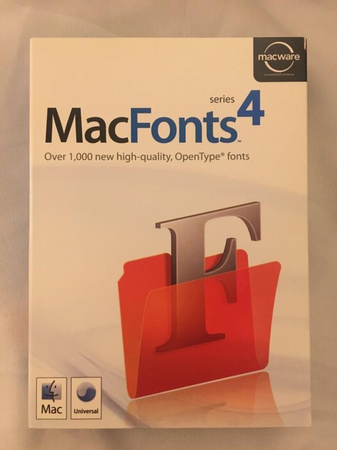 MacFonts Series 4 by Macware