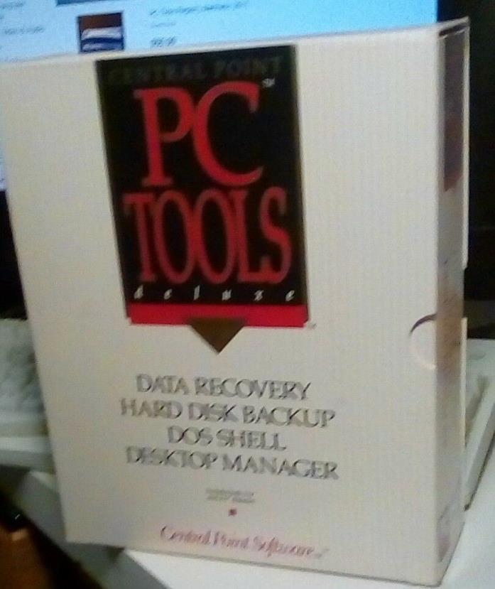 VINTAGE NEW PC Tools CENTRAL POINT DATA RECOVERY PLUS WOODY