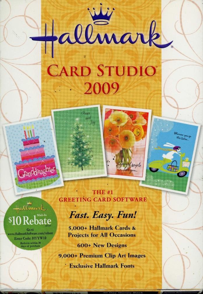 Hallmark CARD STUDIO 2009
