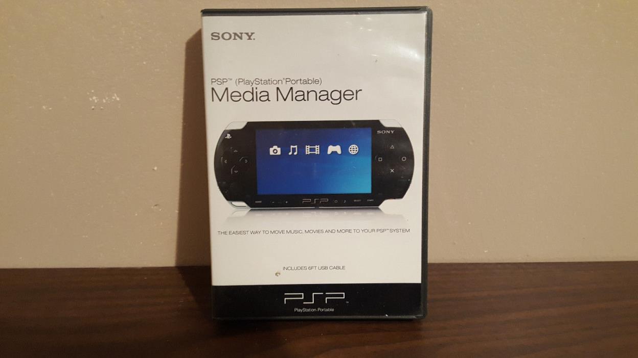 Sony PSP™ Media Manager NO CABLE