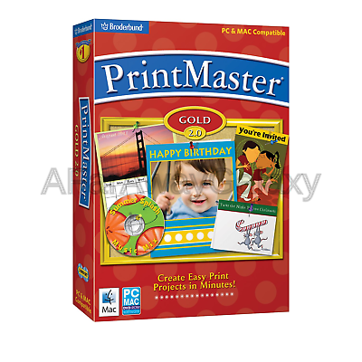 PrintMaster Gold 2.0 - Old Version
