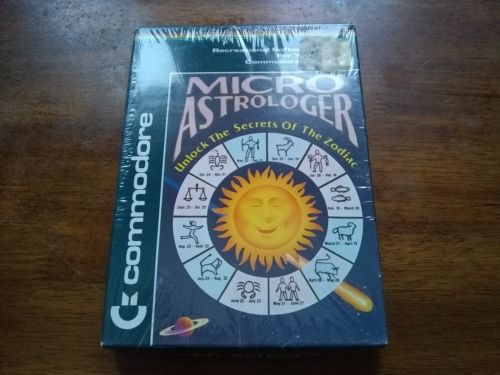 Commodore 64 Micro Astrologer Rare Sealed