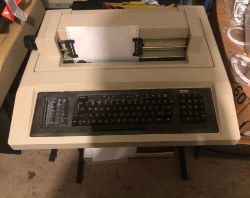 Vintage DECWriter III LA-120-DA Terminal Computer and Stand