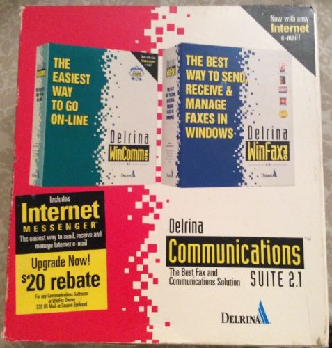 Delrina Communications Suite 2.1 Vintage Software