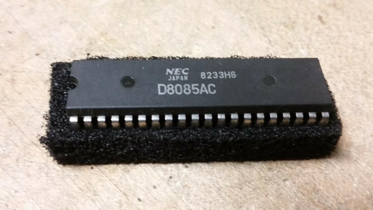 Nice NEC D8085AC Intel 8085 Microprocessor IC Chip f/ Old Vintage Computer