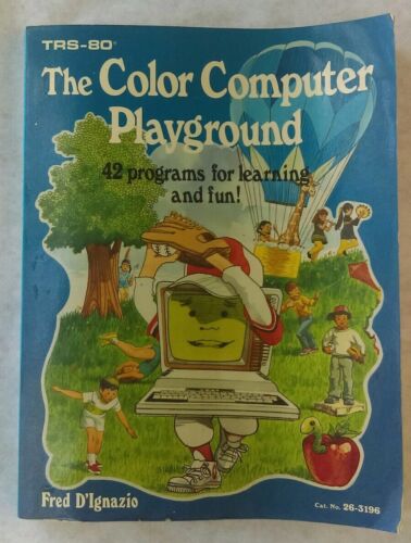 TRS-80 The Color Computer Playground D'Ignazio Radio Shack Programming Book