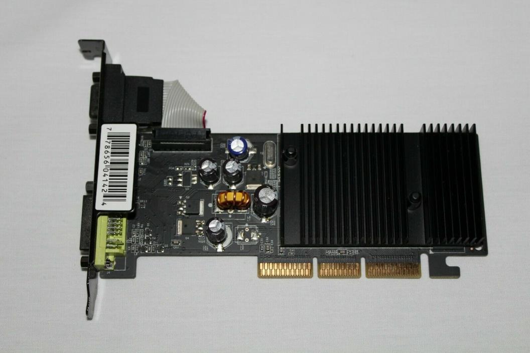 XFX GeForce 6200 DirectX 9 - 256MB 64-Bit GDDR2 AGP 8X Video Card - GREAT!!!