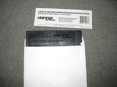 Open Golfing at Roayl St. George's Load'n'go for Commodore 64/128 *VINTAGE*