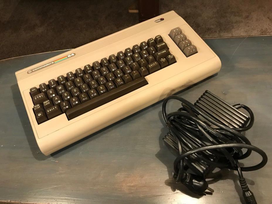Vintage Commodore 64 Computer C64 Super low serial number #11079 tested & works