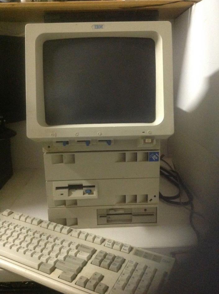 Vintage IBM PS1 Desktop Computer