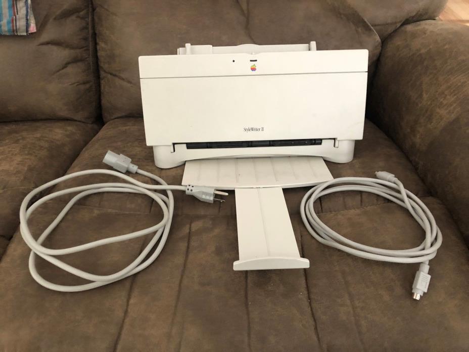 Apple StyleWriter II Printer M2003 With Power and Computer Cord
